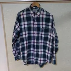 希少・USA製L.L.Bean NORTHWOODS フランネルシャツ チェック