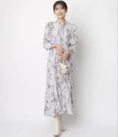 アプワイザーリッシェ　フラワーエスカルゴワンピース