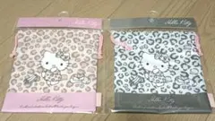 ハローキティ レオパード柄巾着 2色セット