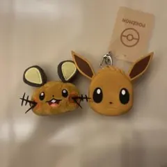 ポケモン　フェイスぬいぐるみクリップ　デデンネ