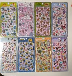 【正規品】プチドロップステッカー　ディズニー　8枚セット