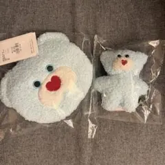 mojojojo エコバッグ トイキーホルダー 青 ネコ ローリーズファーム