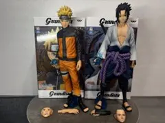Grandista NARUTO サスケ ナルト フィギュアセット