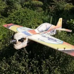 [ジャンク]メカ付きボロラジコン飛行機 TECHONE ヤック54のサムネイル