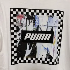 PUMA 白Ｔシャツ サイズ L