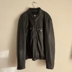HARLEY-DAVIDSON ブラック レザージャケット
