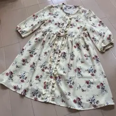 any FAMキッズ　七分袖ワンピース　130cm