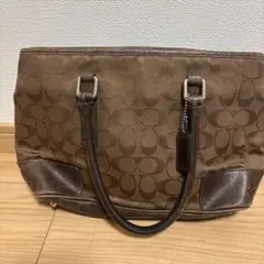 コーチ ハンドバッグ ブラウン