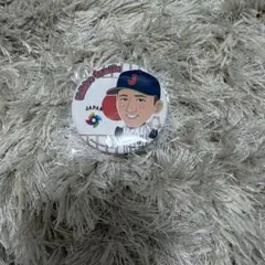 隅田知一郎 缶バッジ 侍ジャパン WBC ガチャガチャ カプセル