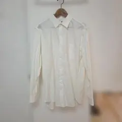UNIQLO スリムフィット 長袖シャツ XL　白シャツ