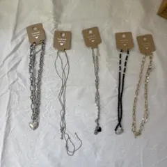 ネックレスセット　シルバー