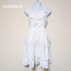 xuandana Lolita ロリータ ドレス フリル付 シュアンダナ