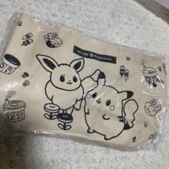 ランチバッグ　キャンバス　ポケモン　ミスタードーナツ