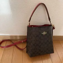 COACH コーチ 2way タウンバケット ショルダーバッグ ハンドバッグ