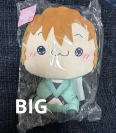 フリューくじ忍たま乱太郎　ふんわり桜もちぴこの段　BIGぬいぐるみ　善法寺伊作