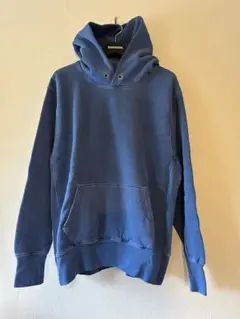 LES TIEN 青 フード付きパーカー 新品タグ付き