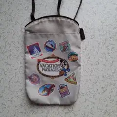 非売品ディズニー バケーションパッケージ オリジナルショルダーバッグパスケース付