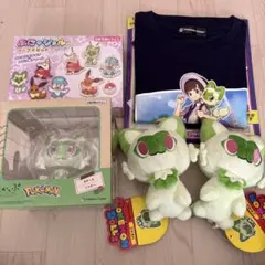 ポケモン ニャオハ セット ぬいぐるみ るかっぷ Tシャツ フィギュア