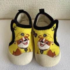 パウ・パトロール 子供用スリッポン イエロー犬キャラクター