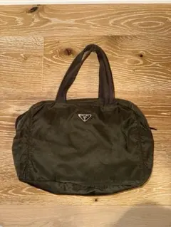 Shelters 様専用　PRADA オリーブグリーン ハンドバッグ