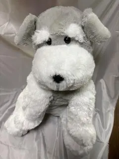 犬 ぬいぐるみ シュナウザー風