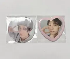 straykids バンチャン 展示会 缶バッチ 2点セット