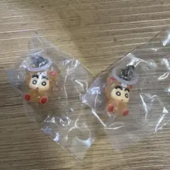 クレヨンしんちゃん　めじるし みんなでくまパジャマ　しんちゃん2点セット