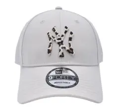 ニューエラ 9twenty レース キャップ 帽子 総柄 LA ドジャース 白