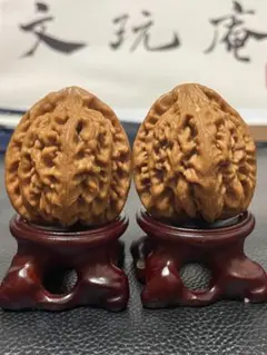 ❤️新入荷❤️No.776❤️文玩くるみ（文玩核桃） 高級希少種 满肉球形金公子 ❤️新入荷❤️No.776❤️文玩くるみ（文玩核桃） 高級希少種 满肉球形