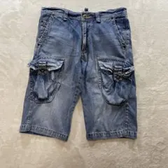 TRUE RELIGION デニムカーゴショーツ 30 - メルカリ