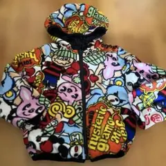 ヒスミニ リバーシブルフリースジャケット