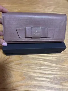LANVIN COLLECTION 長財布 リボン　ピンクのサムネイル