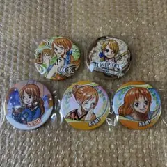 ワンピース　ナミ　コレクション缶バッジ　セット
