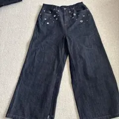 リジットバギーデニム