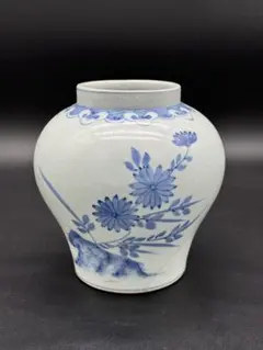 李朝 白磁 花瓶 花入 骨董 アンティーク 李朝白磁 花入 花器 時代物 骨董アンティーク 朝鮮美術 - メルカリ