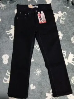 Levi's 511 STRETCH ブラックジーンズ 115cm