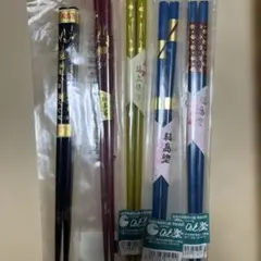 輪島塗 箸 5膳セット 未使用のサムネイル