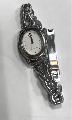 プライベートレーベル　アナログ腕時計 シルバー　ジャンク品