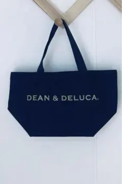 Dean&Deluca ネイビートートバッグ　sサイズ