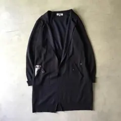 PICONE ピッコーネ　カーディガン　黒　ブラック　薄手　ニット