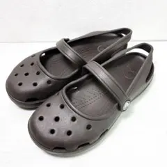 【美品】クロックス メリージェーン W5 ストラップ付き サンダル 廃盤のサムネイル