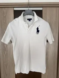 Polo Ralph Lauren ホワイトポロシャツ L
