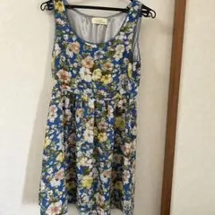 w closet 花柄 ノースリーブ ワンピースのサムネイル