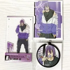 黒子のバスケ　10周年　紫原敦　ローソンくじ　アクスタ　ラバスト　缶バッジ