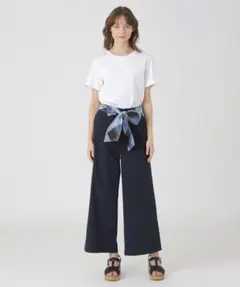 ブルーレーベルクレストブリッジ ドライオックスワイドパンツ サイズ38