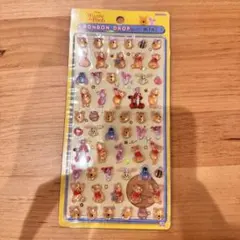正規品 ディズニー　くまのプーさん ボンボンドロップシールミニ