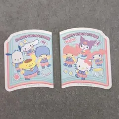 サンリオキャラクターズ　シールクッキー3 2枚セット