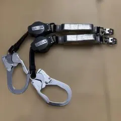 フルハーネス 軽量巻取り式ダブルランヤード タイタン タジマ腰道具 腰