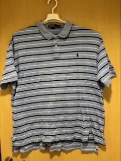 Polo by Ralph Lauren ストライプポロシャツ XXL