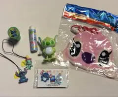 スティッチ＆スクランプ グッズセット 7点 ディズニー